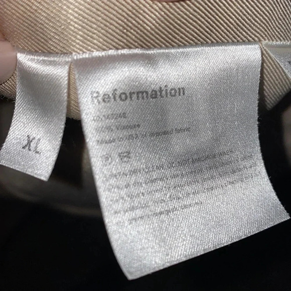 Reformation Major Blazer Khaki Size XL - Picture 9 of 11